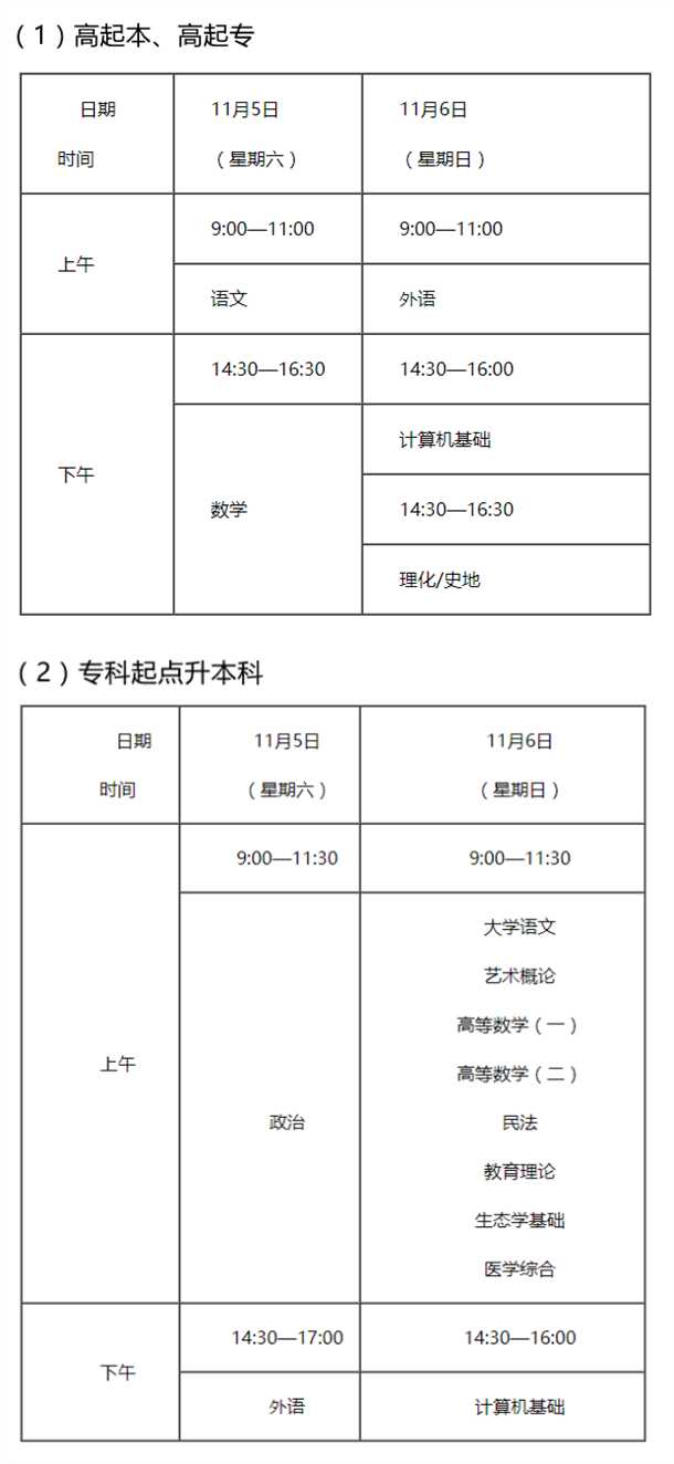 2022年天津成人高考明日开考！考场规则须知